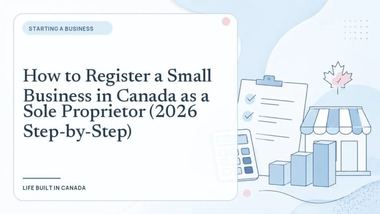 How to Register a Small Business in Canada as a Sole Proprietor (2026 Step-by-Step)
