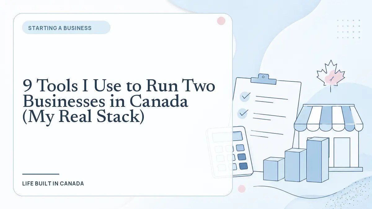 9 Tools I Use to Run Two Businesses in Canada (My Real Stack)