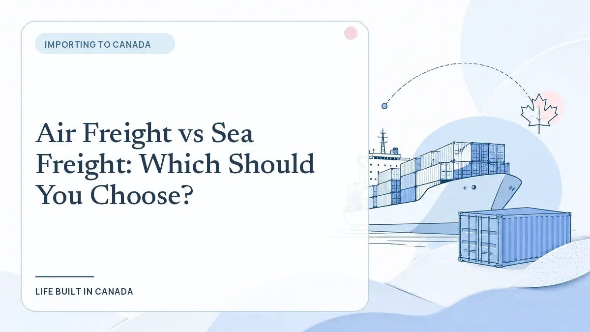 Air Freight vs Sea Freight: Which Should You Choose?
