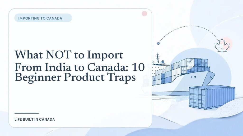 What NOT to Import From India to Canada: 10 Beginner Product Traps